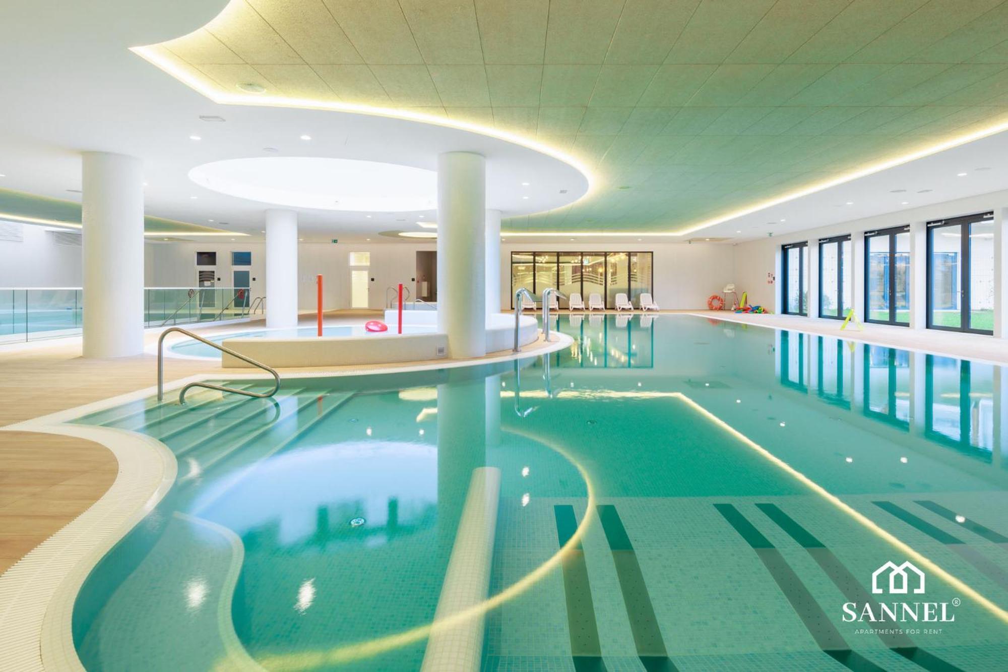 Apartament Horizon Z Dostepem Do Basenow,Strefy Saun,Jacuzzi- Pinea Apartments Pobierowo-Sannel Apartments For Rent Kültér fotó